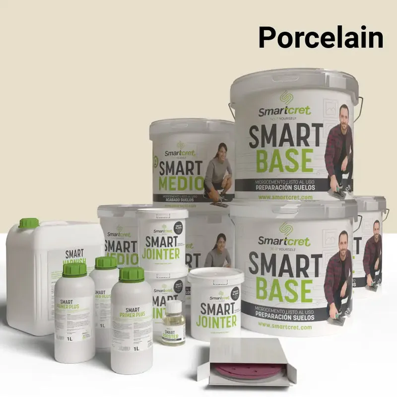 Kit de microcemento para suelos y escaleras
