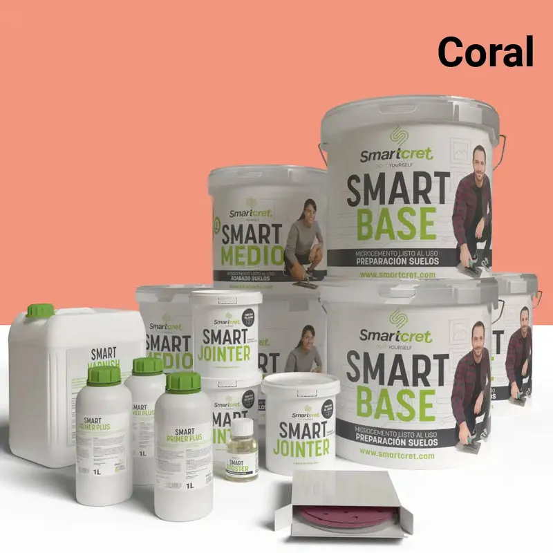 Kit de microcemento para suelos y escaleras