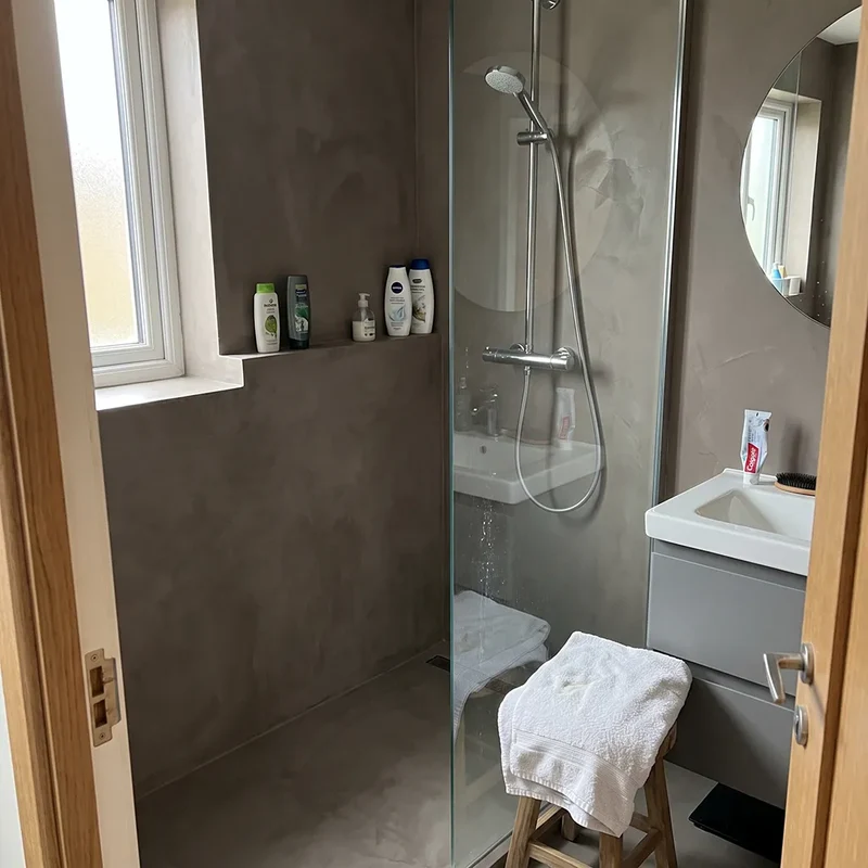 Kit de microcemento para baño