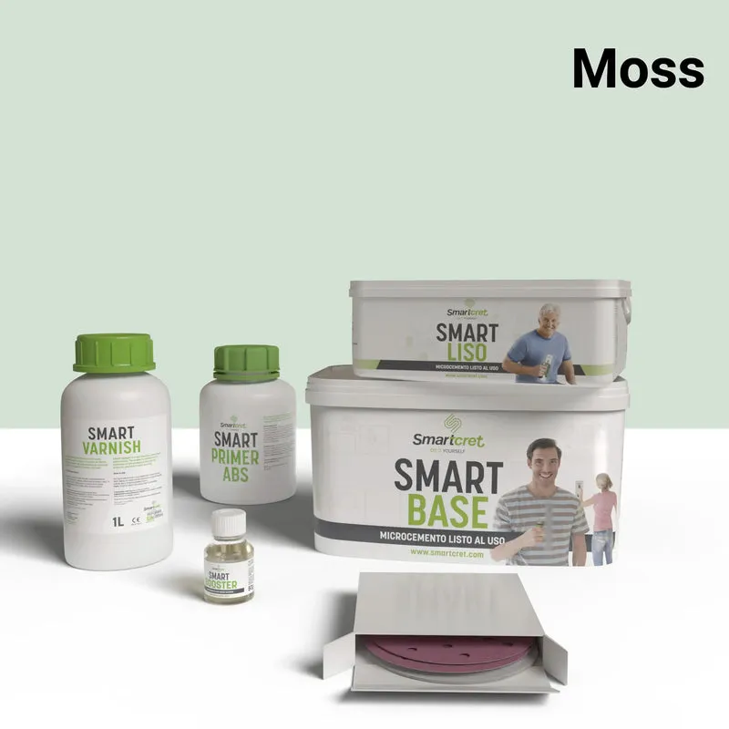 Kit de microcemento para baño