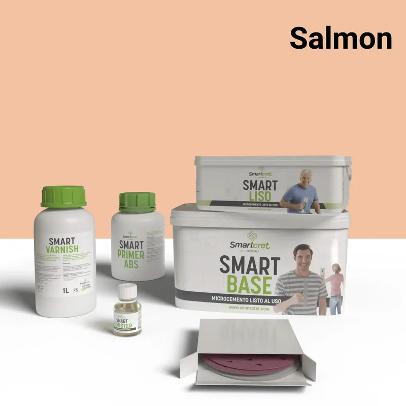 Kit de microcemento para baño