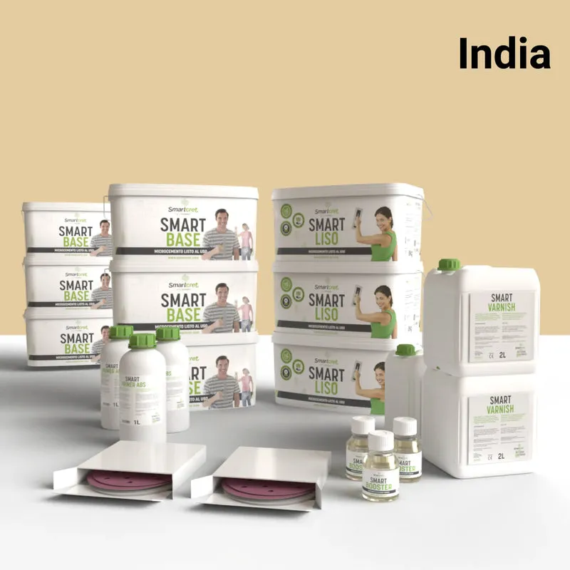 Kit de microcemento para baño