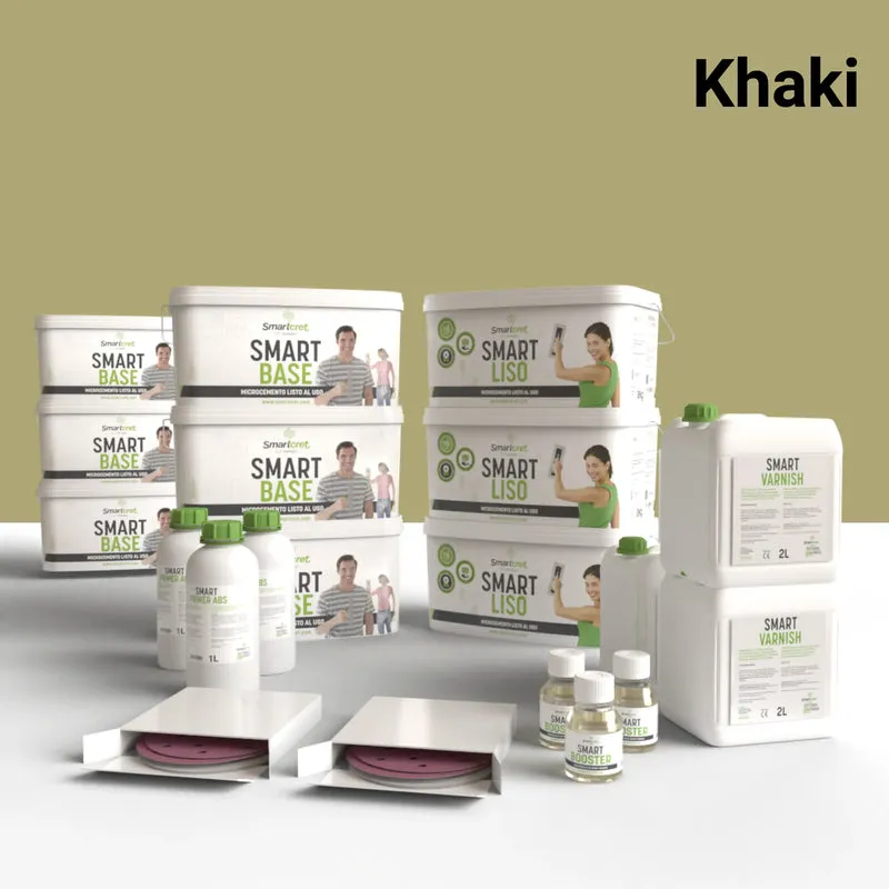 Kit de microcemento para baño