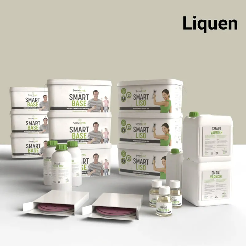 Kit de microcemento para baño