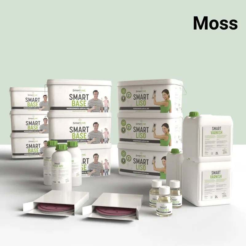 Kit de microcemento para baño