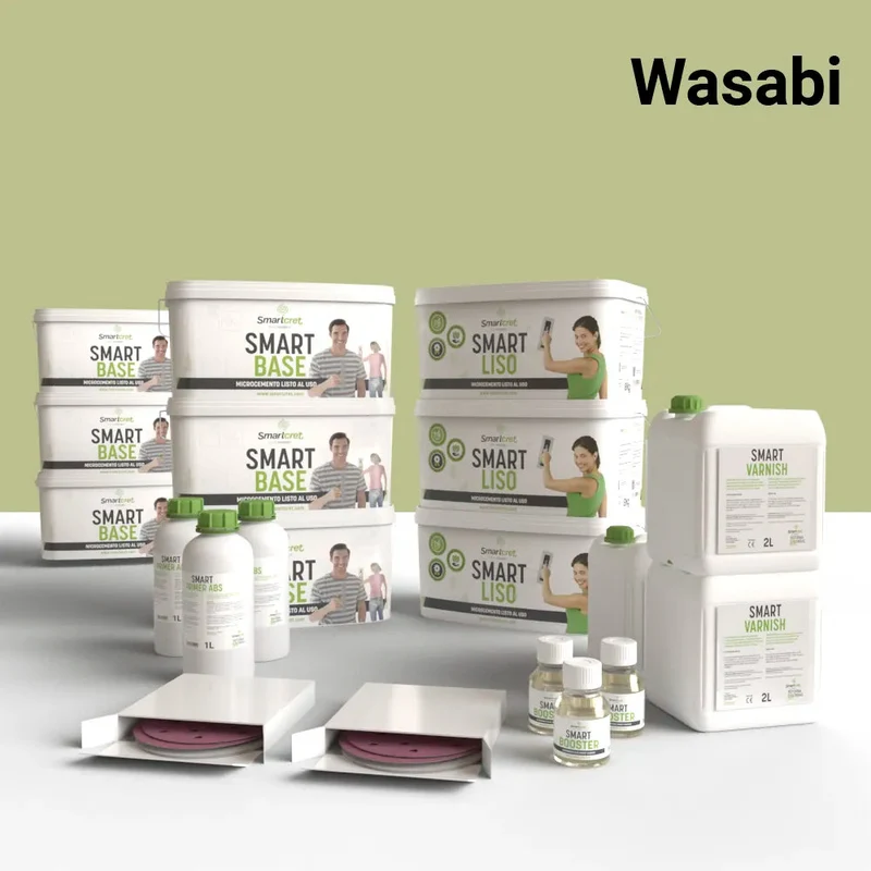 Kit de microcemento para baño