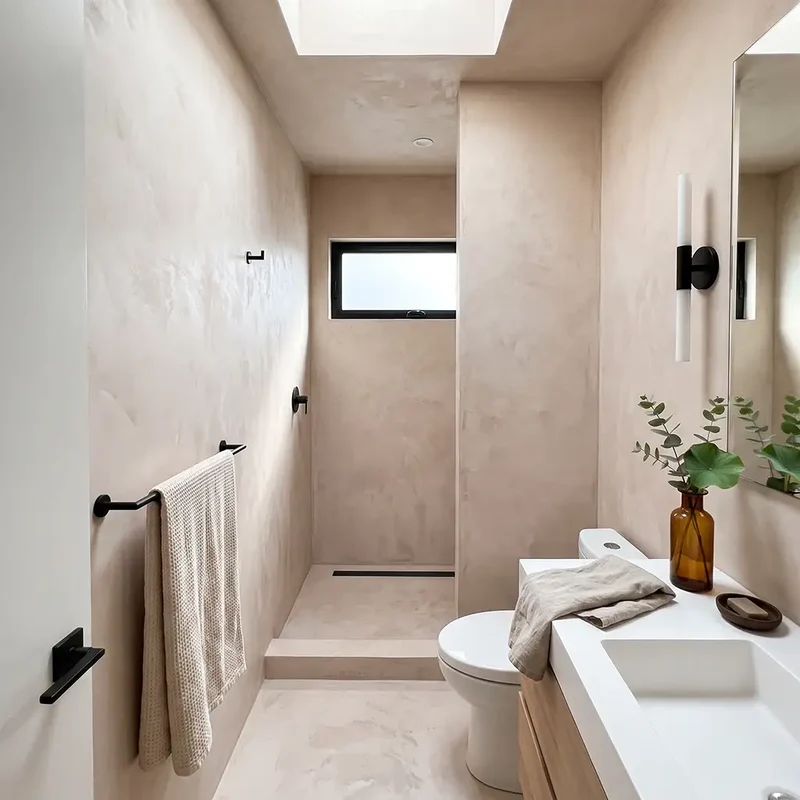 Kit de microcemento para baño