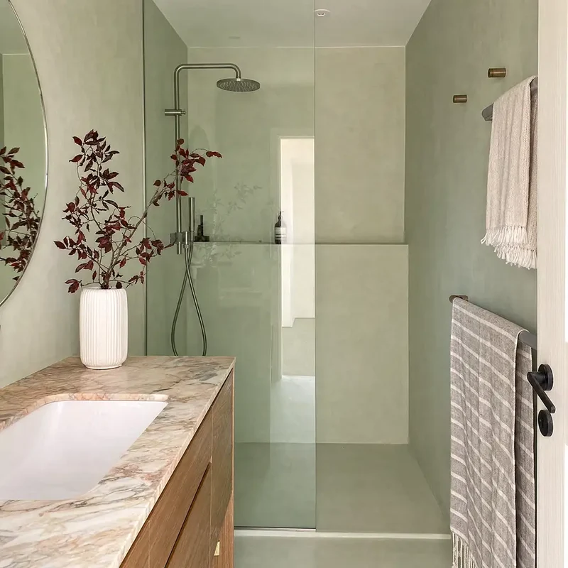 Kit de microcemento para baño