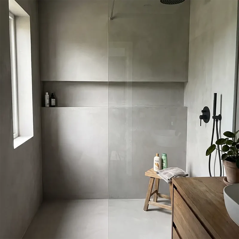 Kit de microcemento para baño