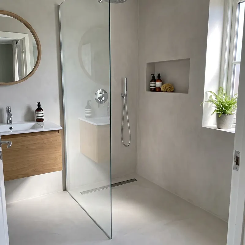 Kit de microcemento para baño