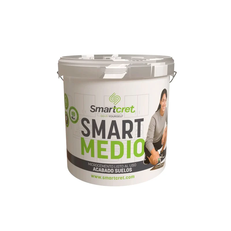 Smart Medio: microcemento listo al uso para suelos