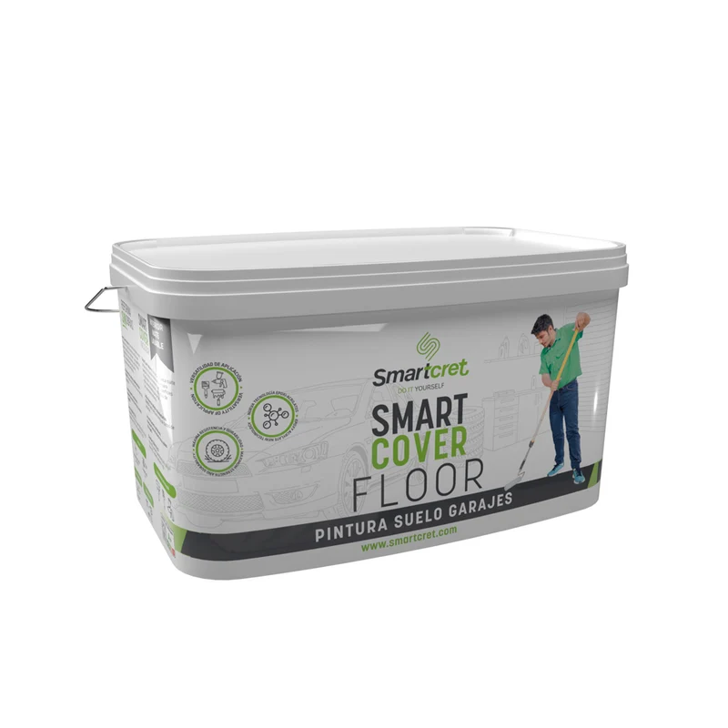 Smartcover Floor: Pintura epoxi para suelo de garaje