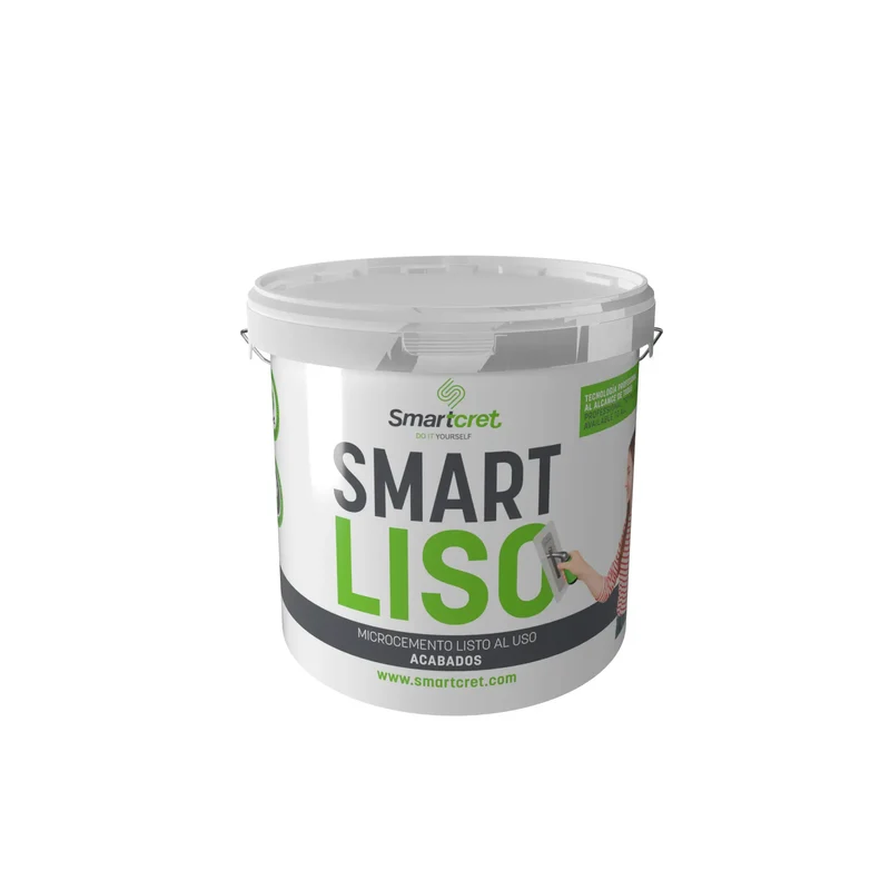 Smart Liso: Microcemento listo al uso de acabado