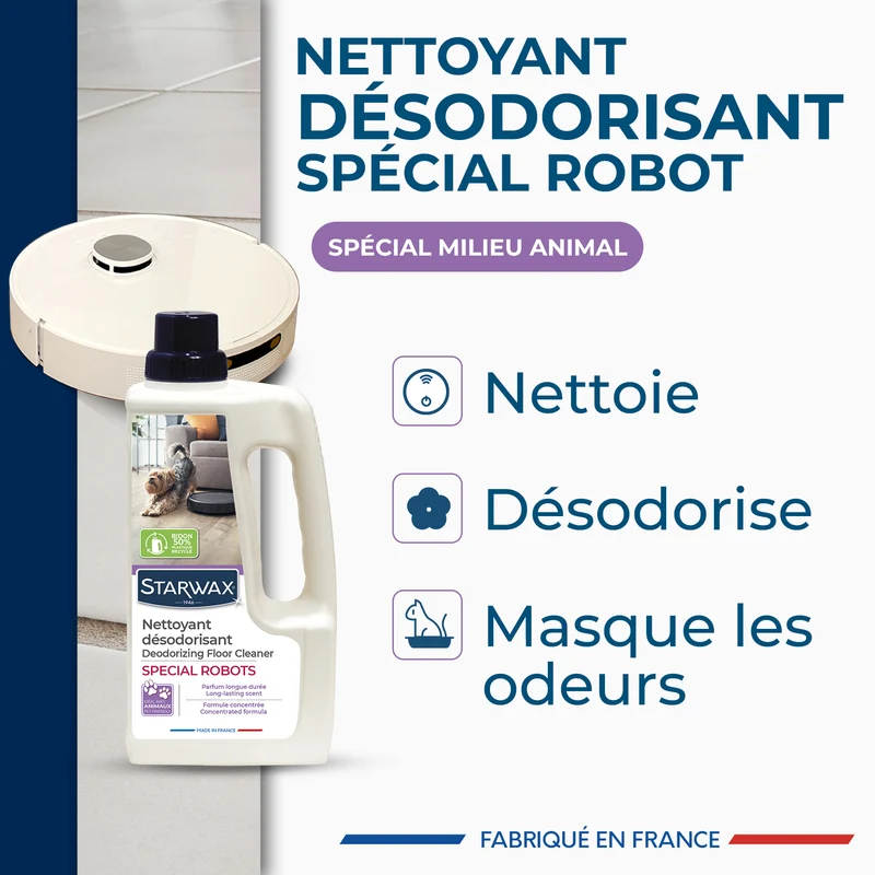 Nettoyant désodorisant Spécial Robot