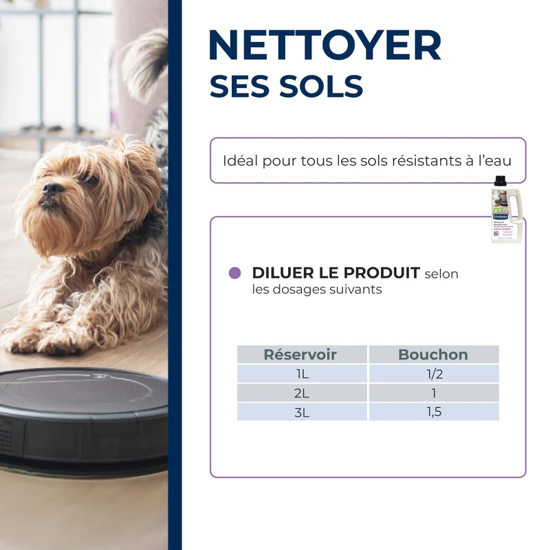 Nettoyant désodorisant Spécial Robot