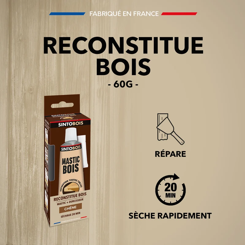 Reconstitue angles et gros trous