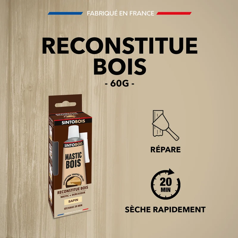 Reconstitue angles et gros trous