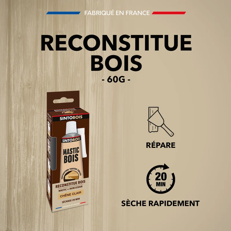 Reconstitue angles et gros trous