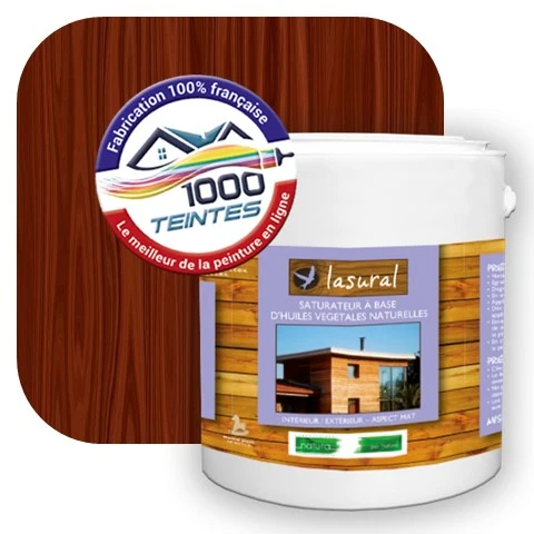 Saturateur écologique Natura Lasural® Redwood (Bois Classic BC07) Intérieur/Extérieur MAT