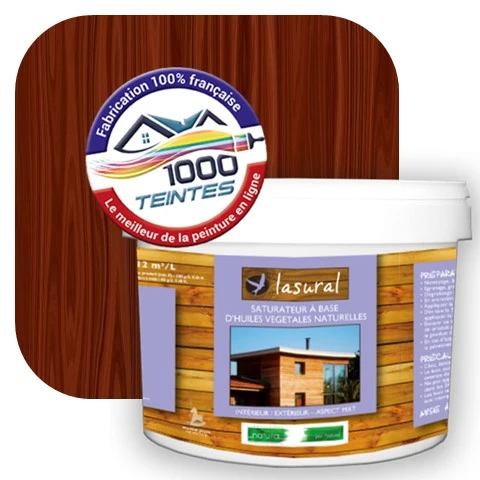 Saturateur écologique Natura Lasural® Redwood (Bois Classic BC07) Intérieur/Extérieur MAT
