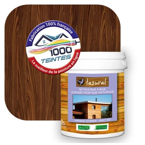 Saturateur écologique Natura Lasural® Palissandre (Bois Classic BC05) Intérieur/Extérieur MAT