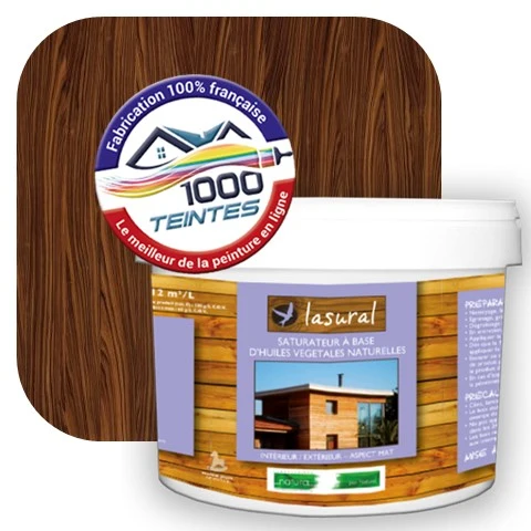 Saturateur écologique Natura Lasural® Palissandre (Bois Classic BC05) Intérieur/Extérieur MAT
