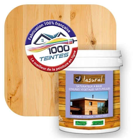 Saturateur écologique Natura Lasural® Pin Du Nord (Bois Classic BC06) Intérieur/Extérieur MAT