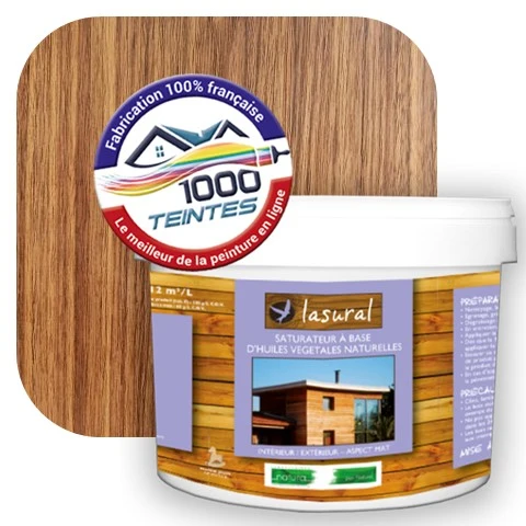Saturateur écologique Natura Lasural® Noyer (Bois Classic BC04) Intérieur/Extérieur MAT