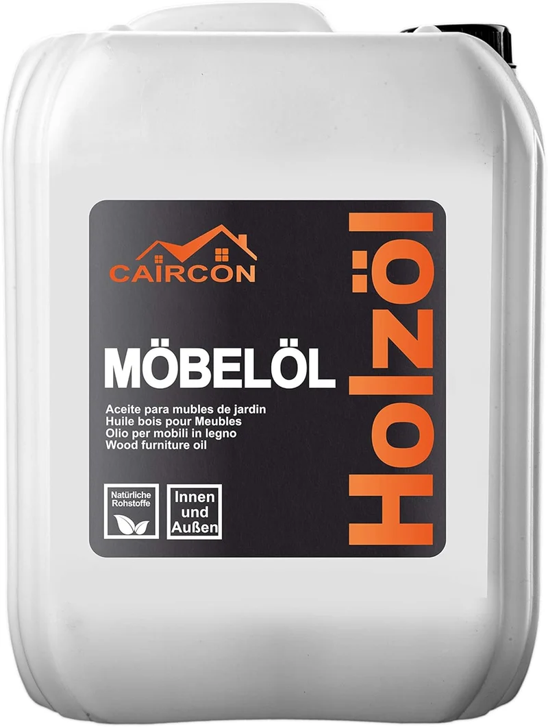 Möbelöl farblos Holzpflegeöl Holzschutzöl UV-Schutz innen & außen
