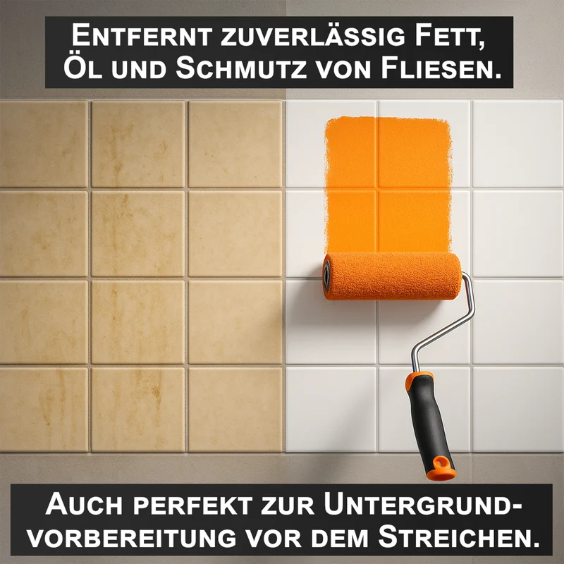 Universel Entfetter Reiniger – für Fliesen, Küche, Garage & Werkstatt