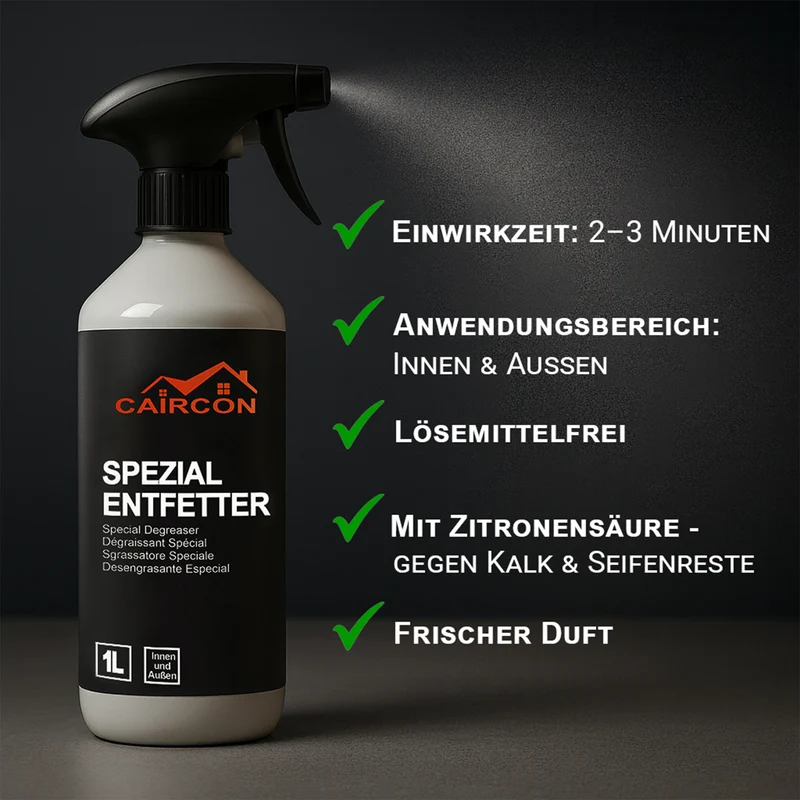Universel Entfetter Reiniger – für Fliesen, Küche, Garage & Werkstatt