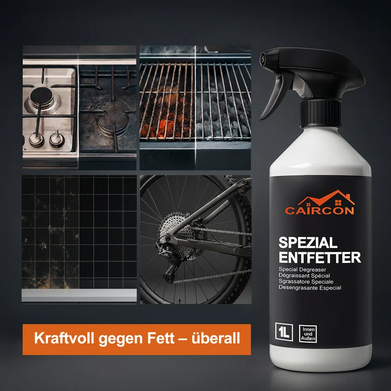Universel Entfetter Reiniger – für Fliesen, Küche, Garage & Werkstatt