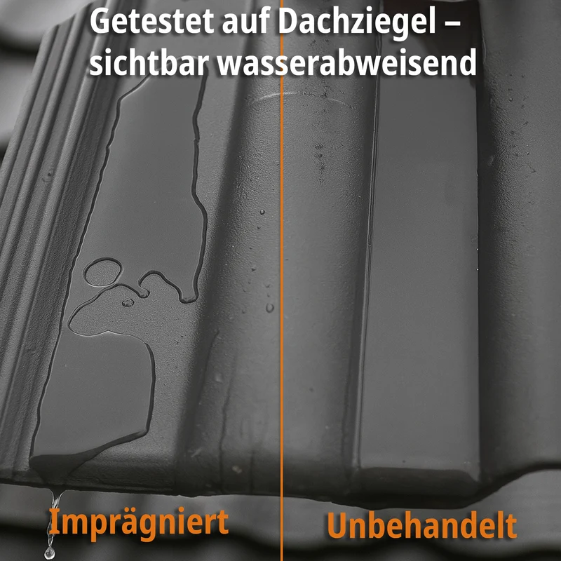Steinimprägnierung mit Abperleffekt für Naturstein, Beton & Pflaster