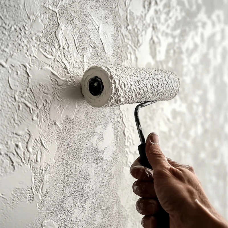 Rollputz & Streichputz fein weiß gebrauchsfertig für Wand & Decke