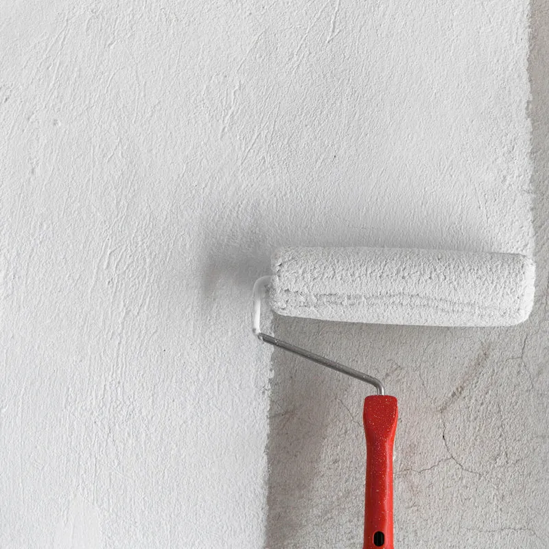 Innenfarbe für Wohnbereiche, Decken- und Wandfarbe Seidenmatt – Weiß