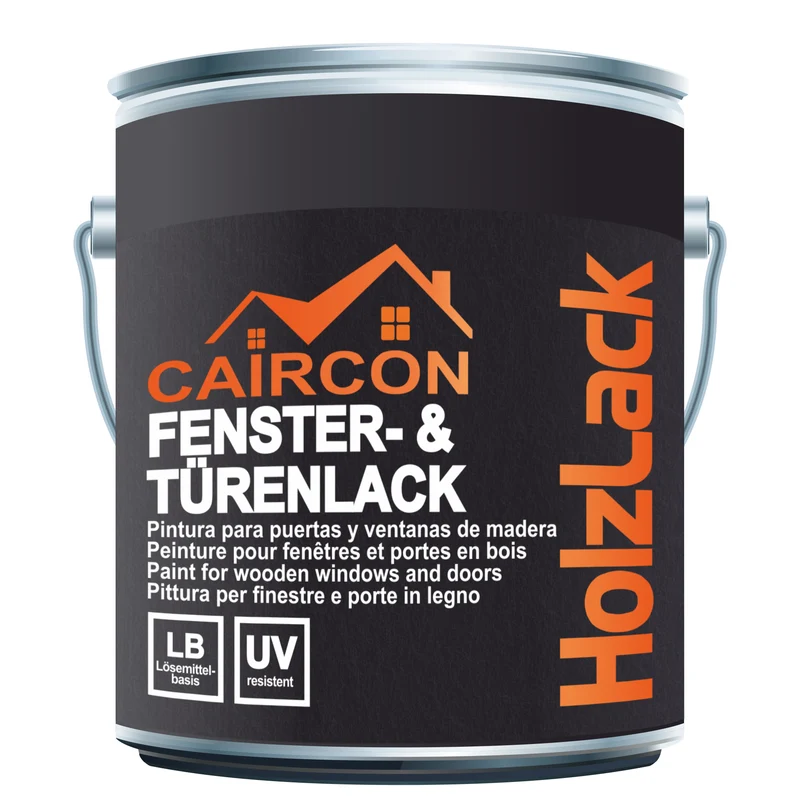 Fenster- & Türenlack Wetterschutzlack für Holz und Metall außen