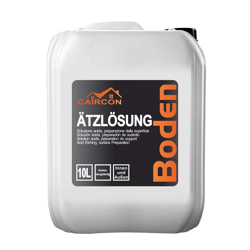 Ätzlösung Bodenvorbereitung für Beton, Estrich und Zementböden