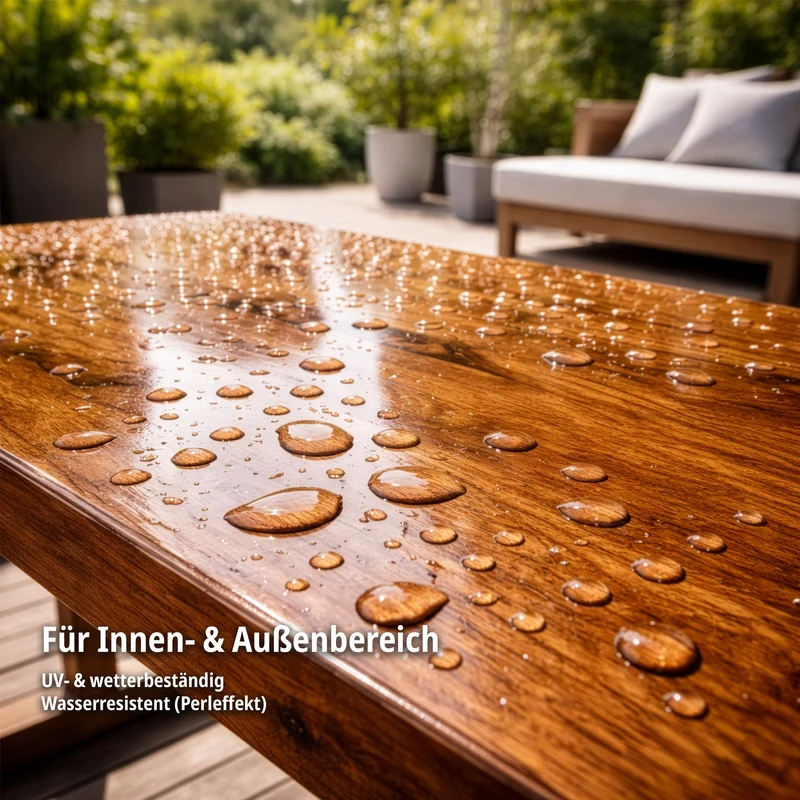 2K PU Klarlack Polyurethanlack für Holz, Parkett, Möbel und Boot