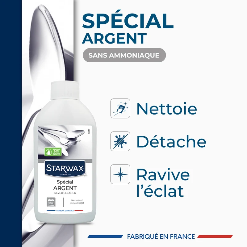Nettoyant argent