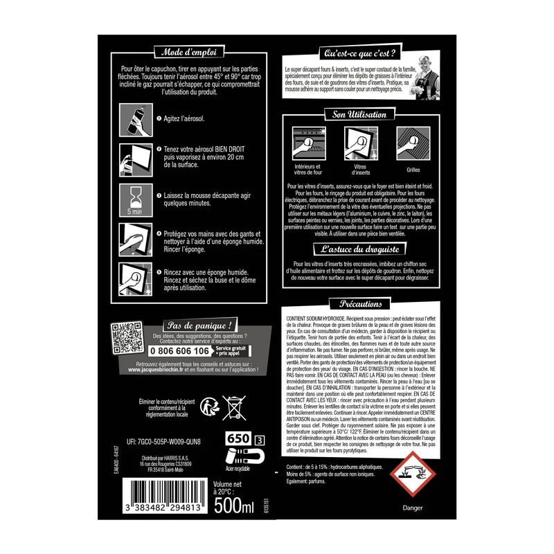 Super Décapant Fours et Inserts