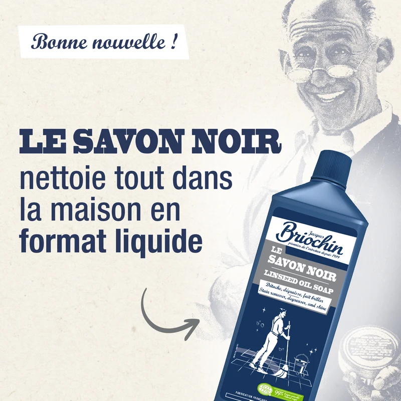 Savon noir liquide