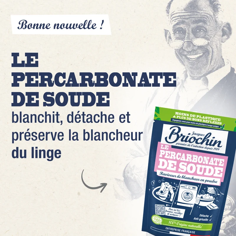 La poudre au percarbonate de soude
