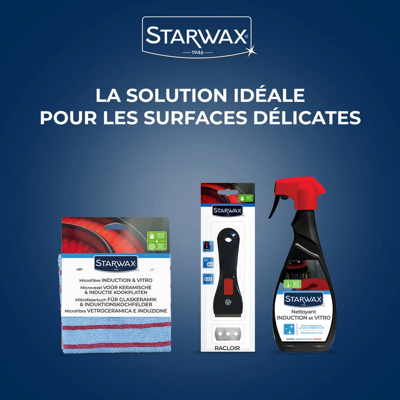 Racloir pour vitroceram & induction