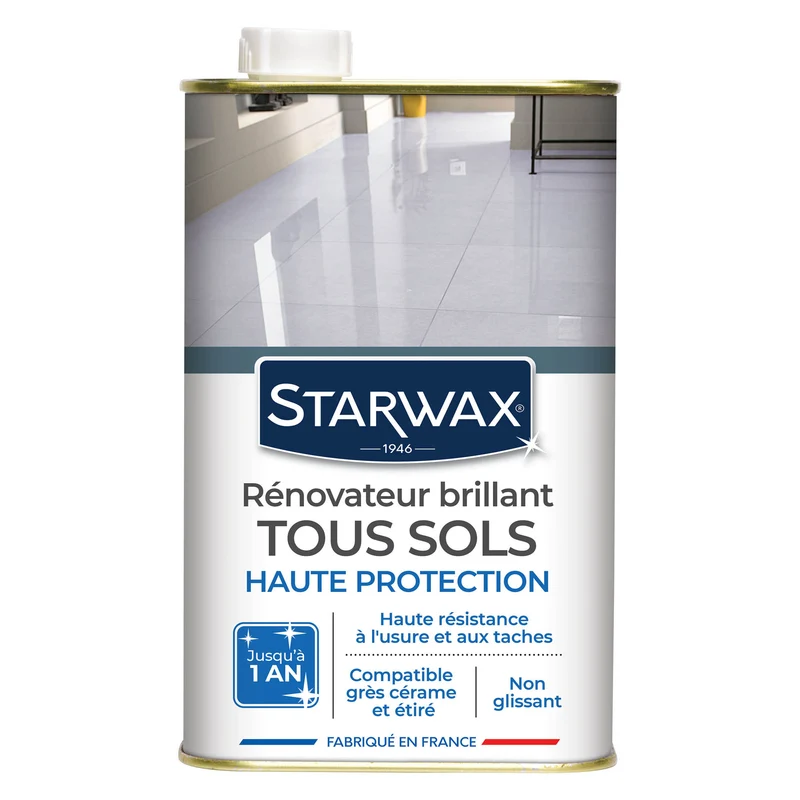 Rénovateur brillant protecteur pour sols intérieurs