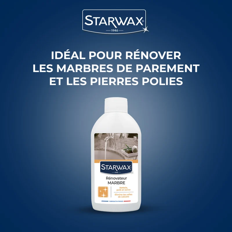 Rénovateur de brillance pour marbre et pierres naturelles