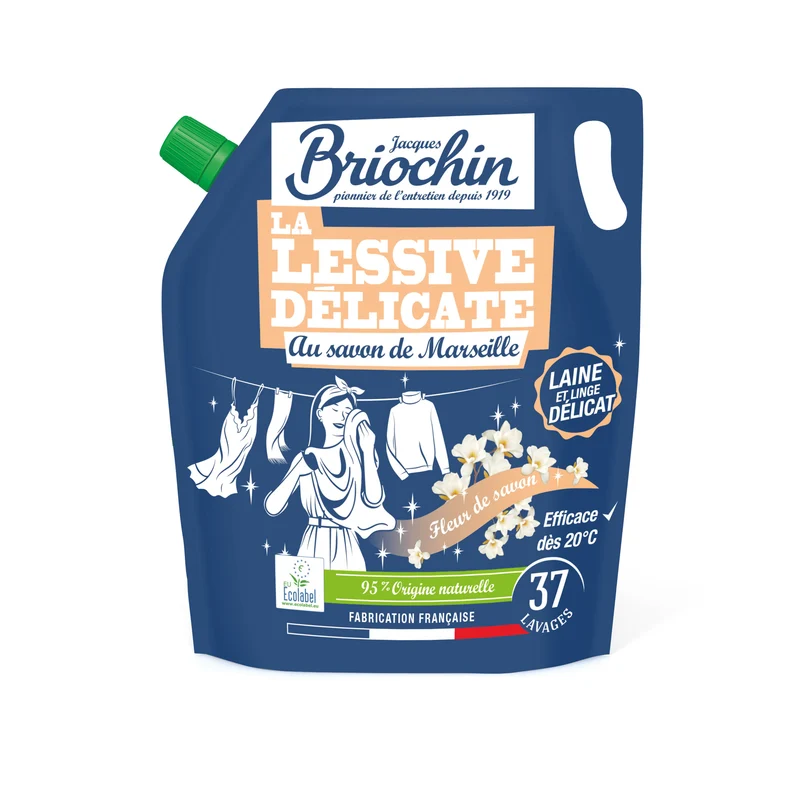 Recharge Ma lessive au savon de Marseille - Linge délicat