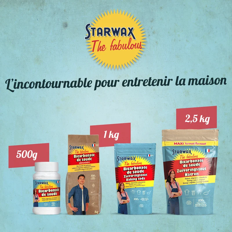Bicarbonate de soude alimentaire