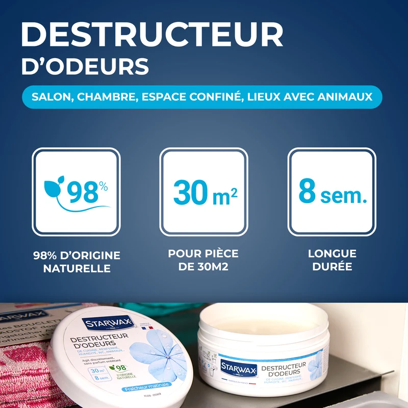 Destructeur d'odeurs Fraicheur matinale