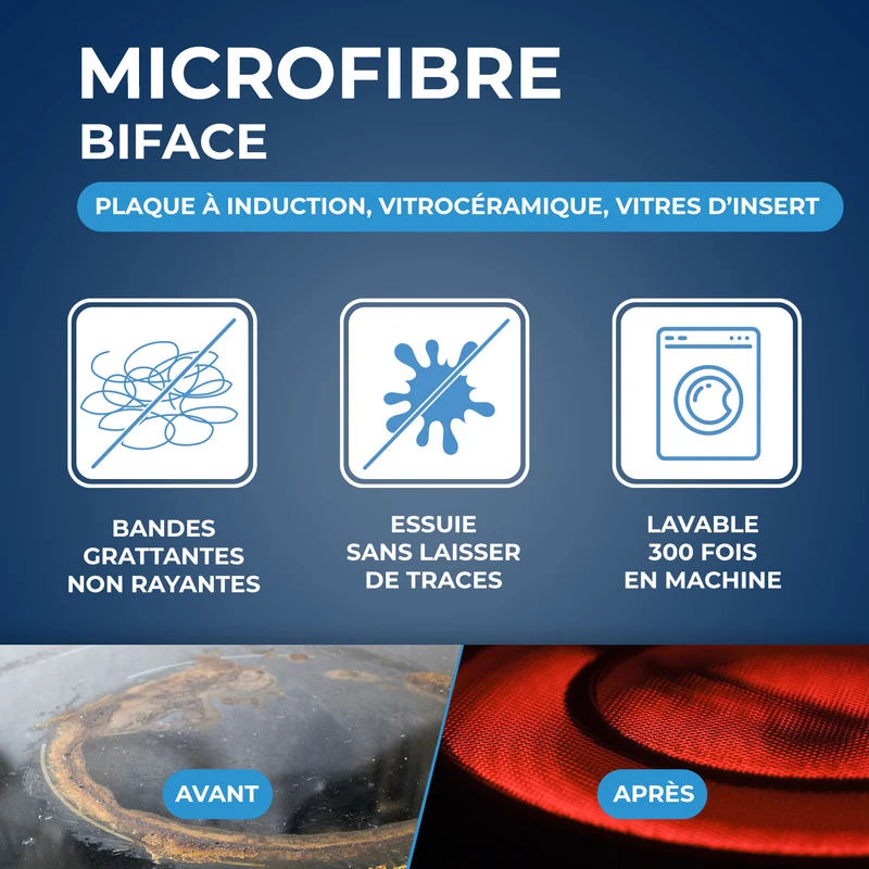 Microfibre Induction et Vitroceram