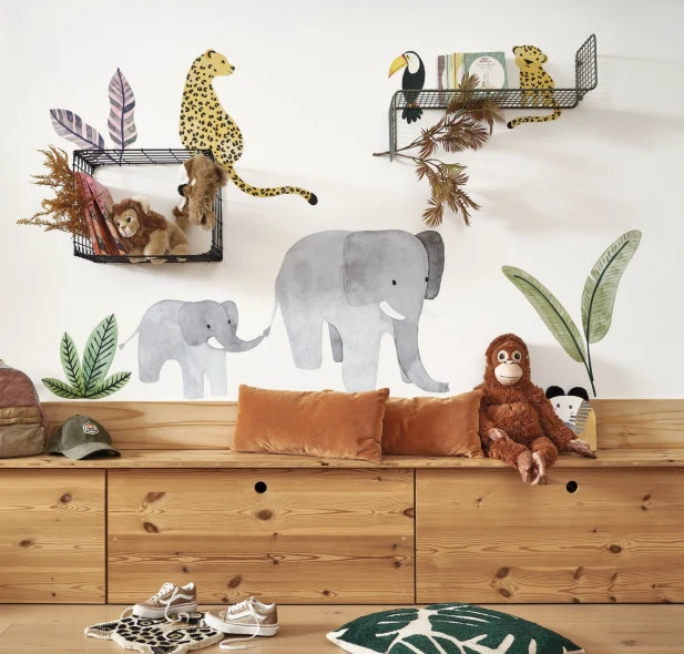Papier Peint Panoramique CASADECO - Wild life spray up